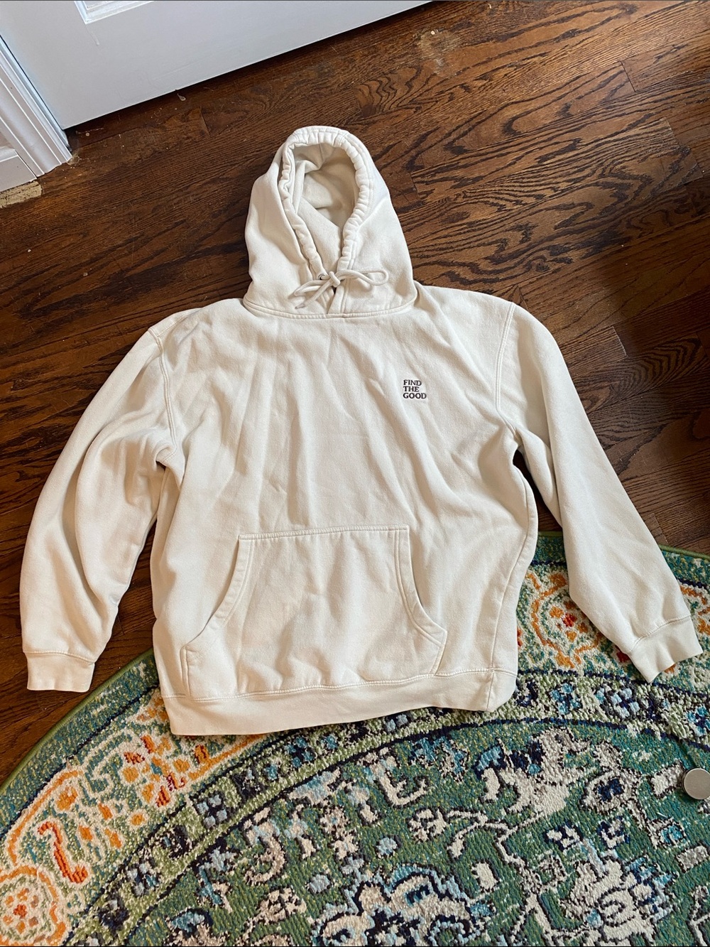 Find The Good Cream Hoodie